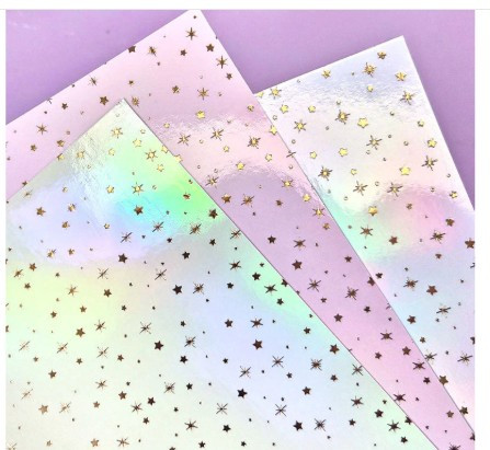 Hunkydory Crafts Rainbow Finish - A Touch of Colour Foiled Edge-to-Edge Cardstock