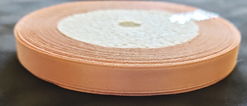 25 yd Satin Ribbon 2/5" PEONY Approx. 25-yards