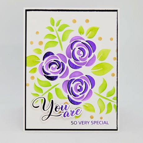 Gina K Fancy Foils 6x8 in 12 PC - Amazing Amethyst