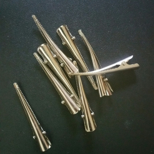 Hair Clips for Custom Hair Bows! 8 per pack - 55-mm clips with teeth