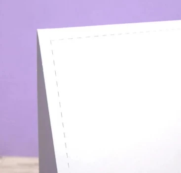 Hunkydory Crafts 7"x5" Cards & Envelopes- Stitched Edge Tent Fold