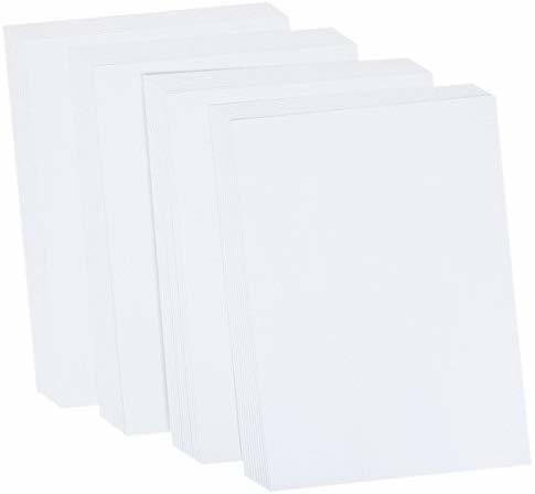 Crafter's Companion A4 50-Piece Centura Pearl Sheet Card Pack, Snow White/Hint of Silver