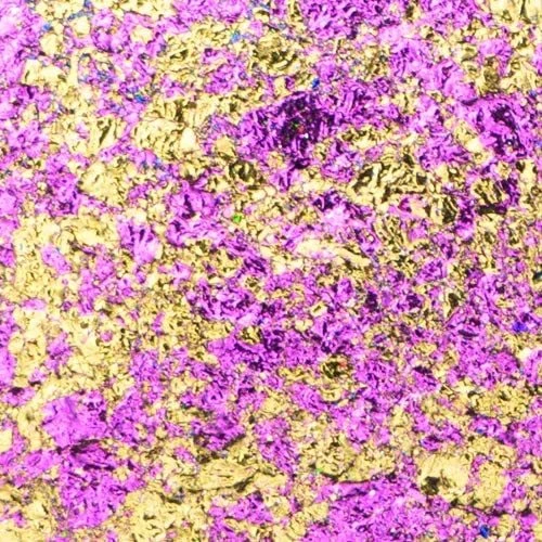 Cosmic Shimmer Aurora Flakes 50ml - Golden Rose