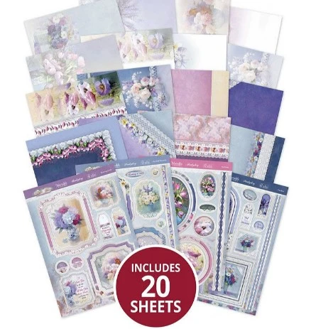 Hunkydory Crafts Deluxe Craft Pad- Beautiful Blooms