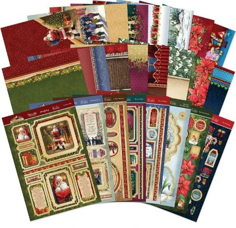 Hunkydory Crafts 2025 Blockbuster- Craftaganza Christmas Bundle 4 Kits, Mag, Inserts, Little Book, Sentiments and more