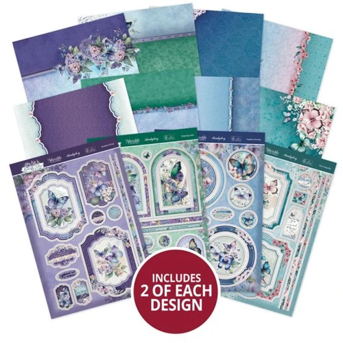 Hunkydory Crafts Butterfly Dance Luxury Topper Collection BUTTERFLY101