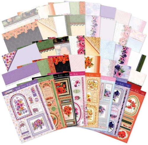Hunkydory Crafts Poppy Wishes Luxury Topper Collection With Inserts
