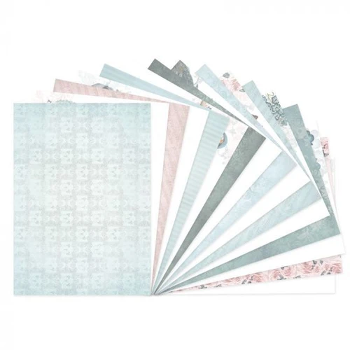 Hunkydory Crafts- Teal Treasures Luxury Card Inserts TEAL102