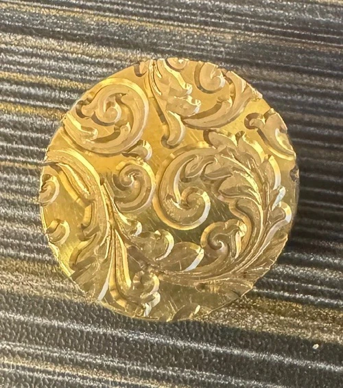 Sealing Wax Seal Stamp - Brass Baroque Swirls