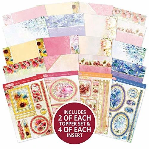 Hunkydory Paintdrop Florals Luxury Card Collection PDROP101