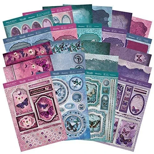 Hunkydory Crafts Flight of The Butterflies Platinum Edition Luxury Card Collection