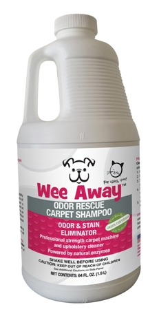 Wee Away Odor Rescue Carpet Shampoo 64oz Pet Food Warehouse