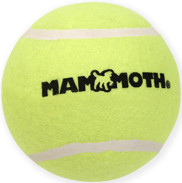 Mammoth Dog Tennis Ball Bulk Dog Toy Large 4" Pet Food Warehouse