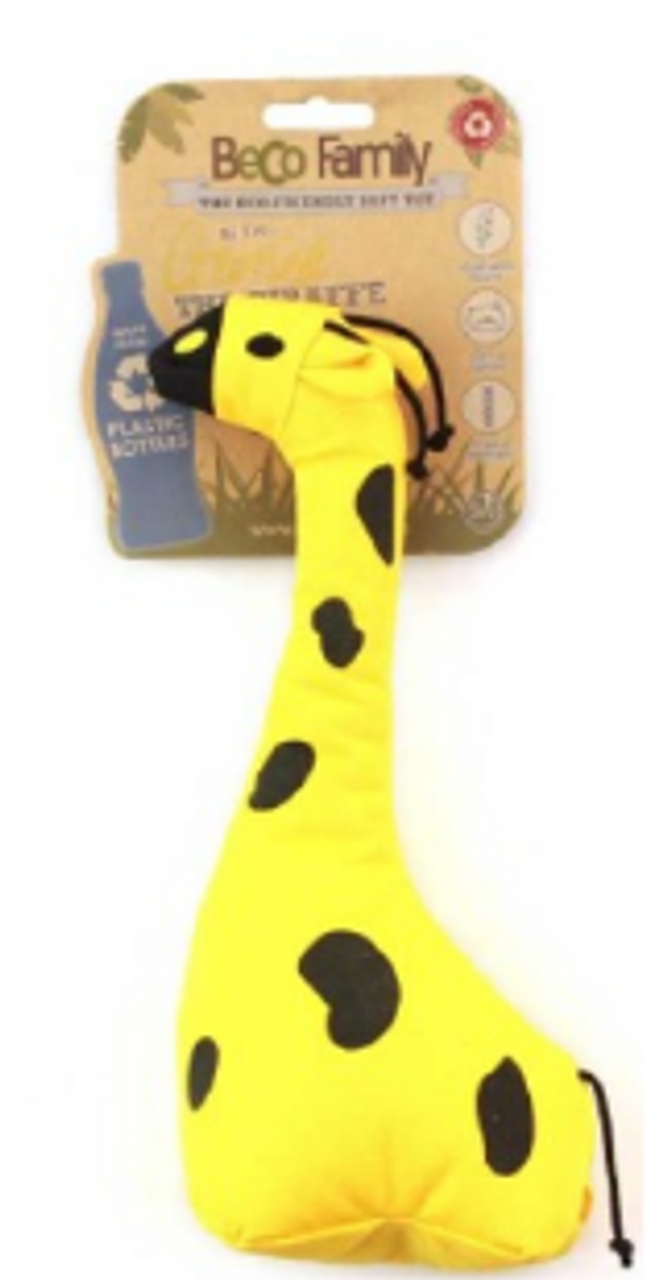 small giraffe dog toy