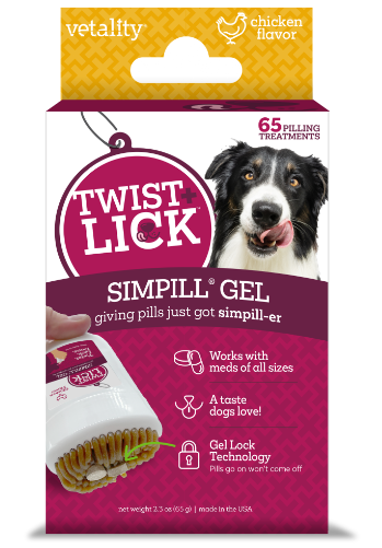 Simpill Vetality Twist & Lick SimPill Chicken - Pet Food Warehouse
