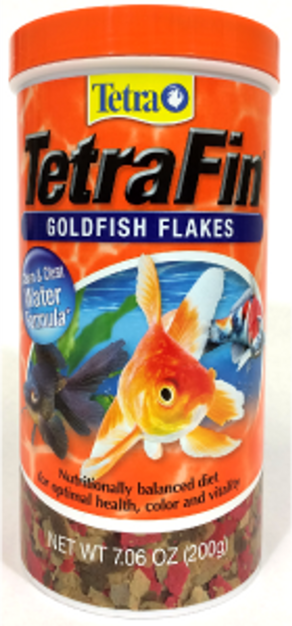 Tetra TetraFin Goldfish Flakes 7.06 Ounces Balanced Diet Fish Food