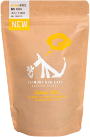 VT Dog Eat's GF Baron's Bites Peanut Butter & Pumpkin Dog Treats 5oz
