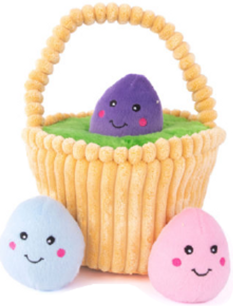 Zippy Paws Burrow - Easter Egg And Friends Dog Toy