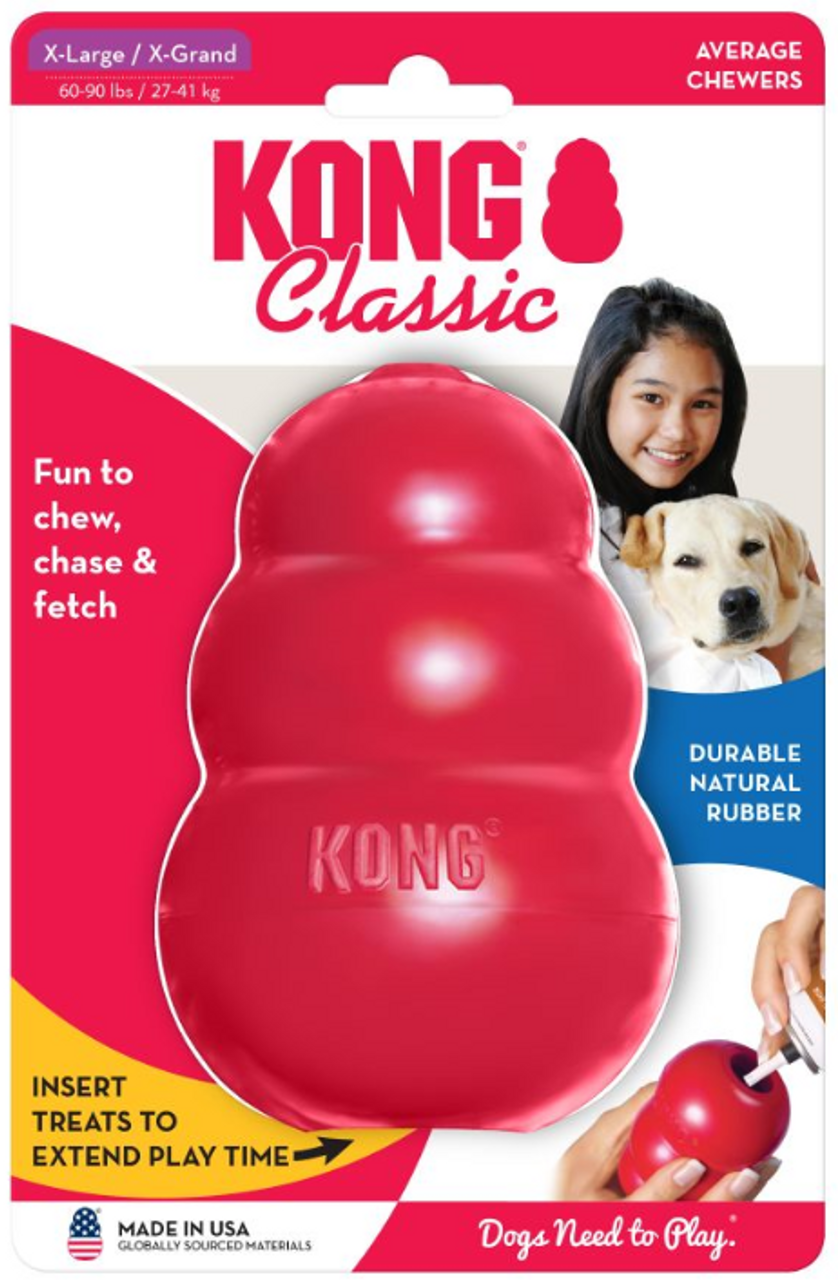 lucht optocht Wegversperring Kong kxl Extra Large Kong Red Dog Toy - Pet Food Warehouse