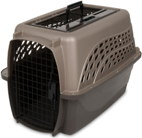 Doskocil 24" Two Door Tan & Coffee Kennel Pet Food Warehouse