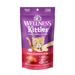 Wellness Kittles Salmon & Cranberry Cat Treat 2oz