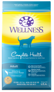 Wellness Complete Health Whitefish Dog Food 5lb