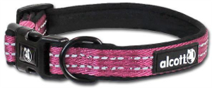 Alcott Adventure Collar Pink 1" 18-26"