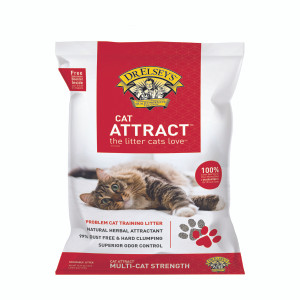 Dr. Elsey's Cat Attract Scoopable Cat Litter 40lb Dr. Elsey's Cat Attract Scoopable Cat Litter 40lb