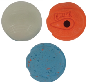 ChuckIt Medium Whistler Glow & Rebounce Dog Toy