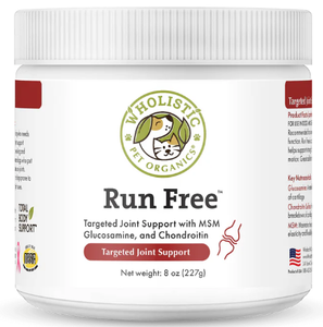 Wholistic Pet Organics Run Free 8oz