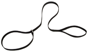 Coastal Kennel Dog Lead Black 6' x 5/8