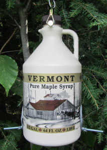 Maple Sugar Jug Bird Feeder 1/2 Gallon