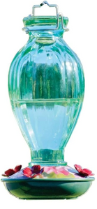 Audubon Fluted Glass Hummingbird Feeder