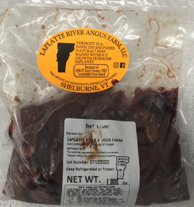 Laplatte Farms Diced Beef Liver 1lb