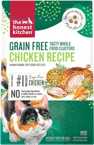 Honest Kitchen Whole Clusters Grain Free Chicken Cat Food 1lb