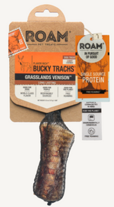 Roam Pet Treats Bucky Venison Trachs