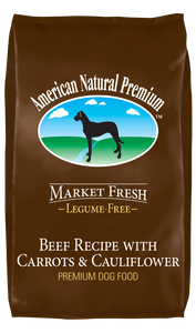 American Natural Premium Beef Cauliflower & Carrots Dog Food 4lb