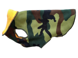 Gold Paw Double Fleece Camo & Blaze Orange Size 14