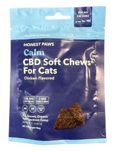 Honest Paws CBD Soft Chew for Cats 60cnt
