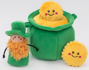 Zippy Paws Burrow St. Patrick's Pot of Gold