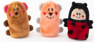 Zippy Paws Valentine's Squeakie Buddies 3-Pack
