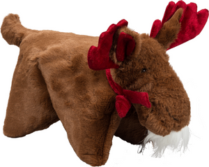 HuggleHounds Marty Moose Holiday Squooshie Large