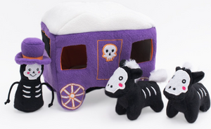 Zippy Paws Halloween Burrow Haunted Haunted Carriage