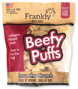 Frankly Collagen Beefy Venison Puffs