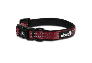 Alcott Adventure Collar Red 1" 18-26"