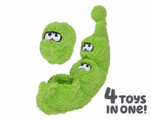 Cycle Dog DuraPlush Peas in a Pod-Medium