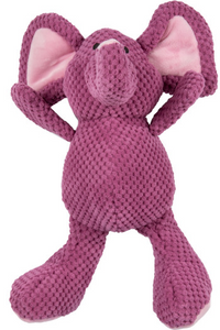 goDog Checkers Elephant Soft Plush Violet Large