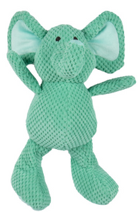 goDog Checkers Elephant Soft Plush Green Large