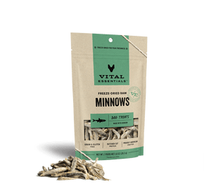 Vital Essentials Freeze-Dried Dog Treats Minnows 1oz