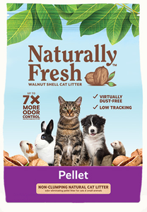 Naturally Fresh Walnut Pelleted Non-Clumping Litter 26lb